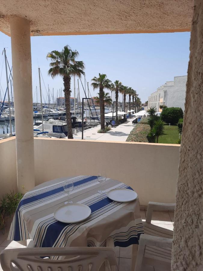 Au Barcares, Vue Magnifique Sur Le Port Et La Mer Leilighet Le Barcarès Eksteriør bilde