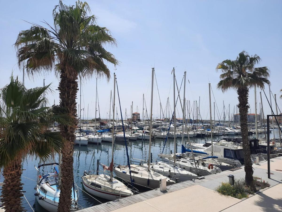 Au Barcares, Vue Magnifique Sur Le Port Et La Mer Leilighet Le Barcarès Eksteriør bilde