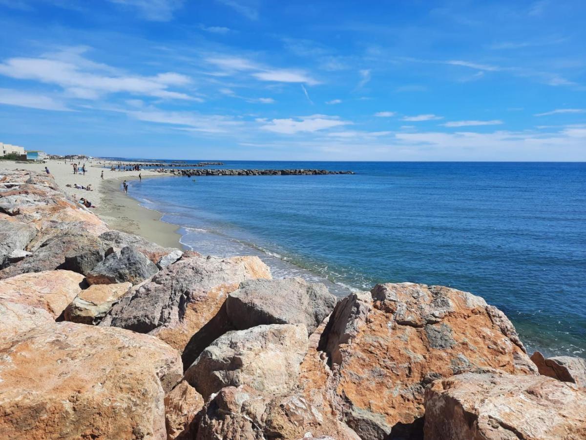 Au Barcares, Vue Magnifique Sur Le Port Et La Mer Leilighet Le Barcarès Eksteriør bilde